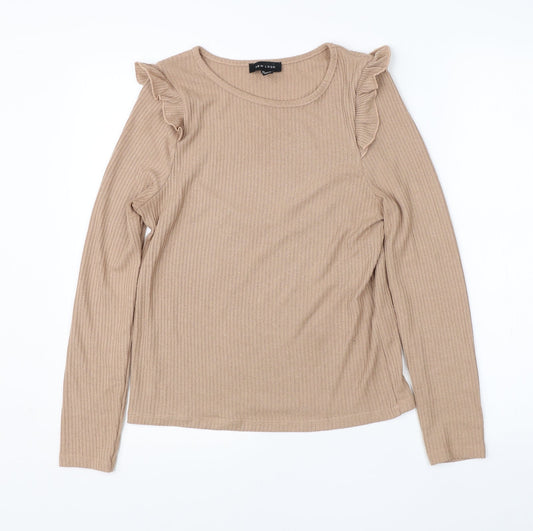 Womens UK Size 10 New Look Brown Pullover Jumper