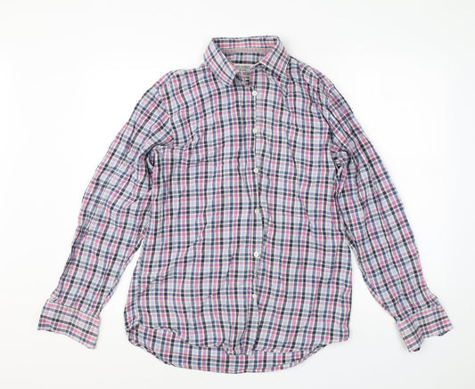 Mens UK Size M James Aubrey Multicoloured  Button-Up Long Sleeve Casual Shirt