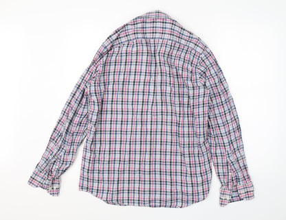 Mens UK Size M James Aubrey Multicoloured  Button-Up Long Sleeve Casual Shirt