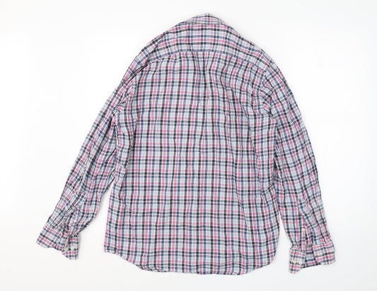 Mens UK Size M James Aubrey Multicoloured  Button-Up Long Sleeve Casual Shirt
