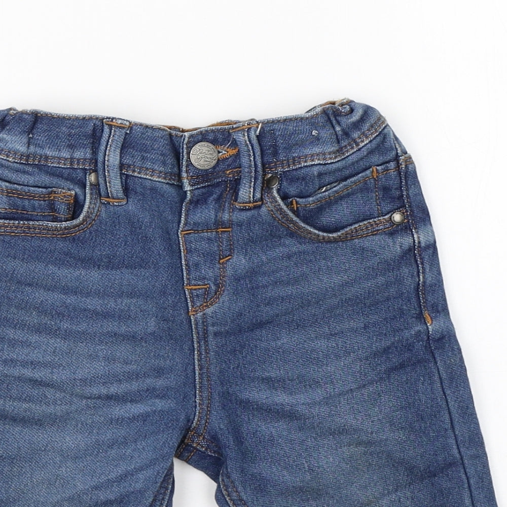 TU Baby Blue  Cotton Cropped Jeans Size 12-18 Months