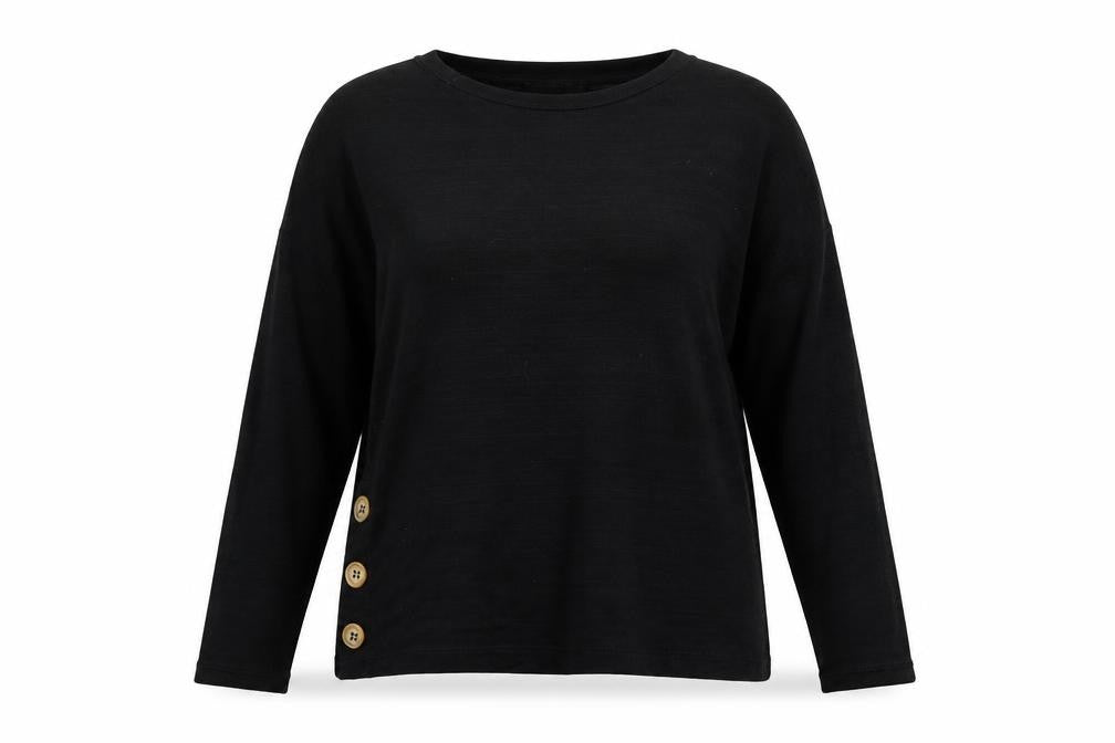 Womens UK Size S Stradivarius Black Pullover Jumper