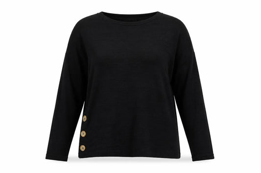 Womens UK Size S Stradivarius Black Pullover Jumper