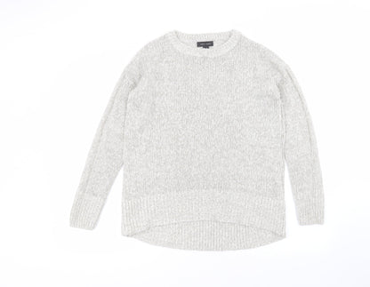 Womens UK Size S New Look Grey Pullover Jumper