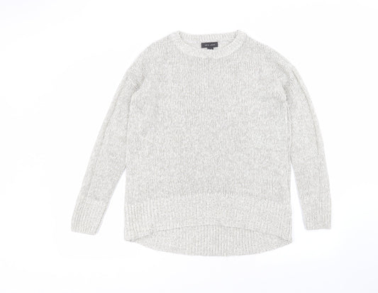 Womens UK Size S New Look Grey Pullover Jumper