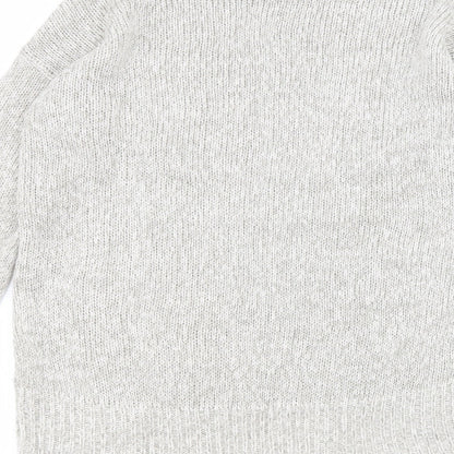 Womens UK Size S New Look Grey Pullover Jumper