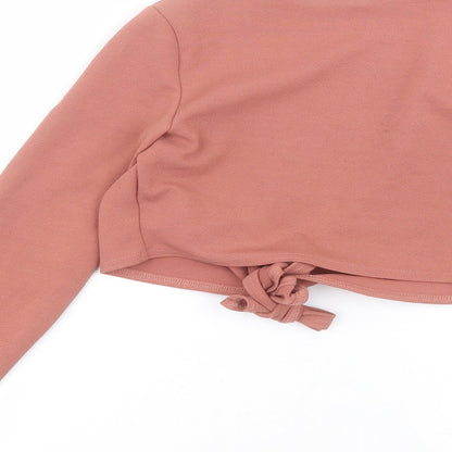 Womens UK Size 8 Missguided Pink Basic Blouse