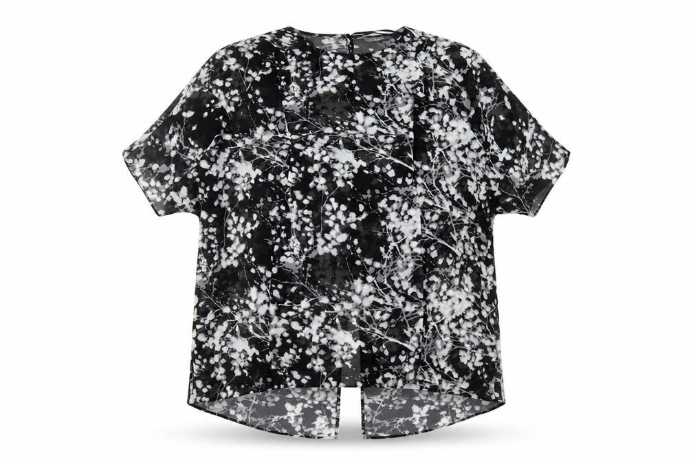 Womens UK Size 12 South Black Basic Blouse