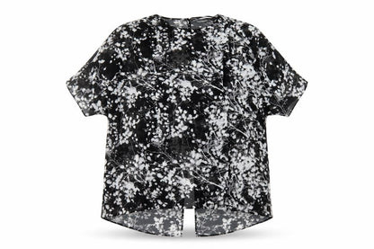 Womens UK Size 12 South Black Basic Blouse