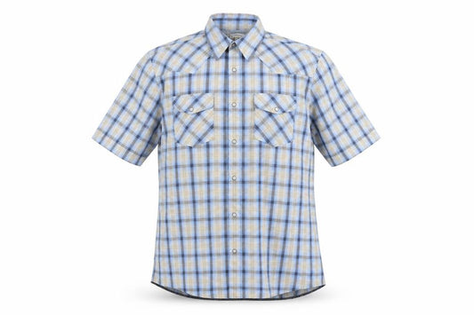 Womens UK Size L Cherokee Blue Basic Button-Up