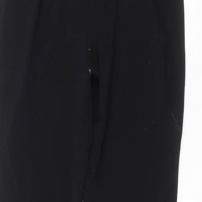 ameranto Womens Black  Polyester Trousers  Size 16 L29 in Regular