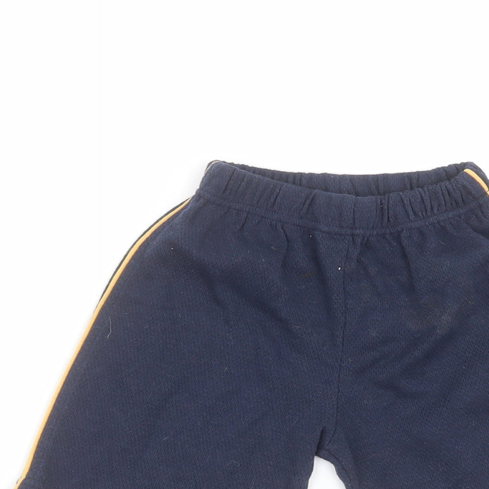 Teddy Togs Baby Blue  Cotton Cropped Trousers Size 18-24 Months