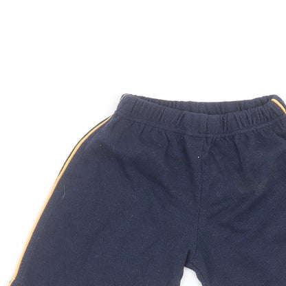 Teddy Togs Baby Blue  Cotton Cropped Trousers Size 18-24 Months