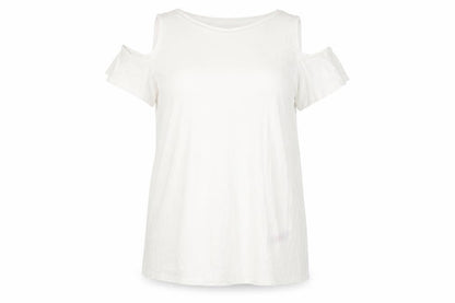 Womens UK Size 18 capsule White Basic T-Shirt