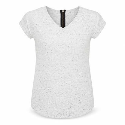 Womens UK Size 6 Select Grey Basic T-Shirt