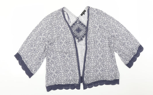 Womens UK Size 12 New Look Multicoloured Cardigan Jumper