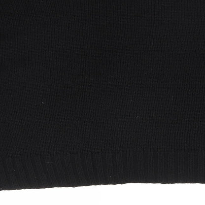 New Look Womens Black  Acrylic Pullover Sweatshirt Size L