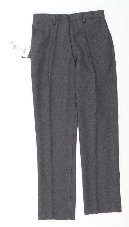 Womens UK Size 28 in Signature Regular Fit  Grey Trousers