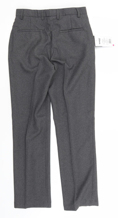 Womens UK Size 28 in Signature Regular Fit  Grey Trousers