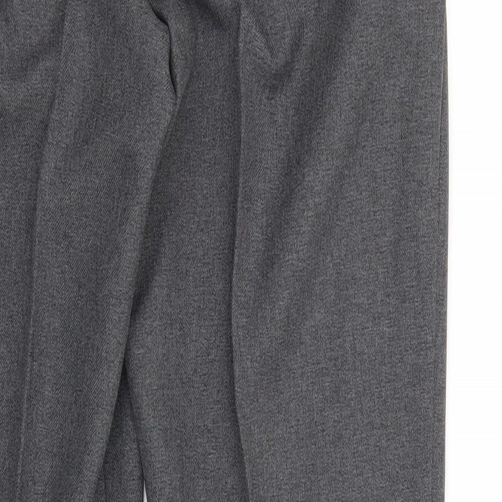 Womens UK Size 28 in Signature Regular Fit  Grey Trousers