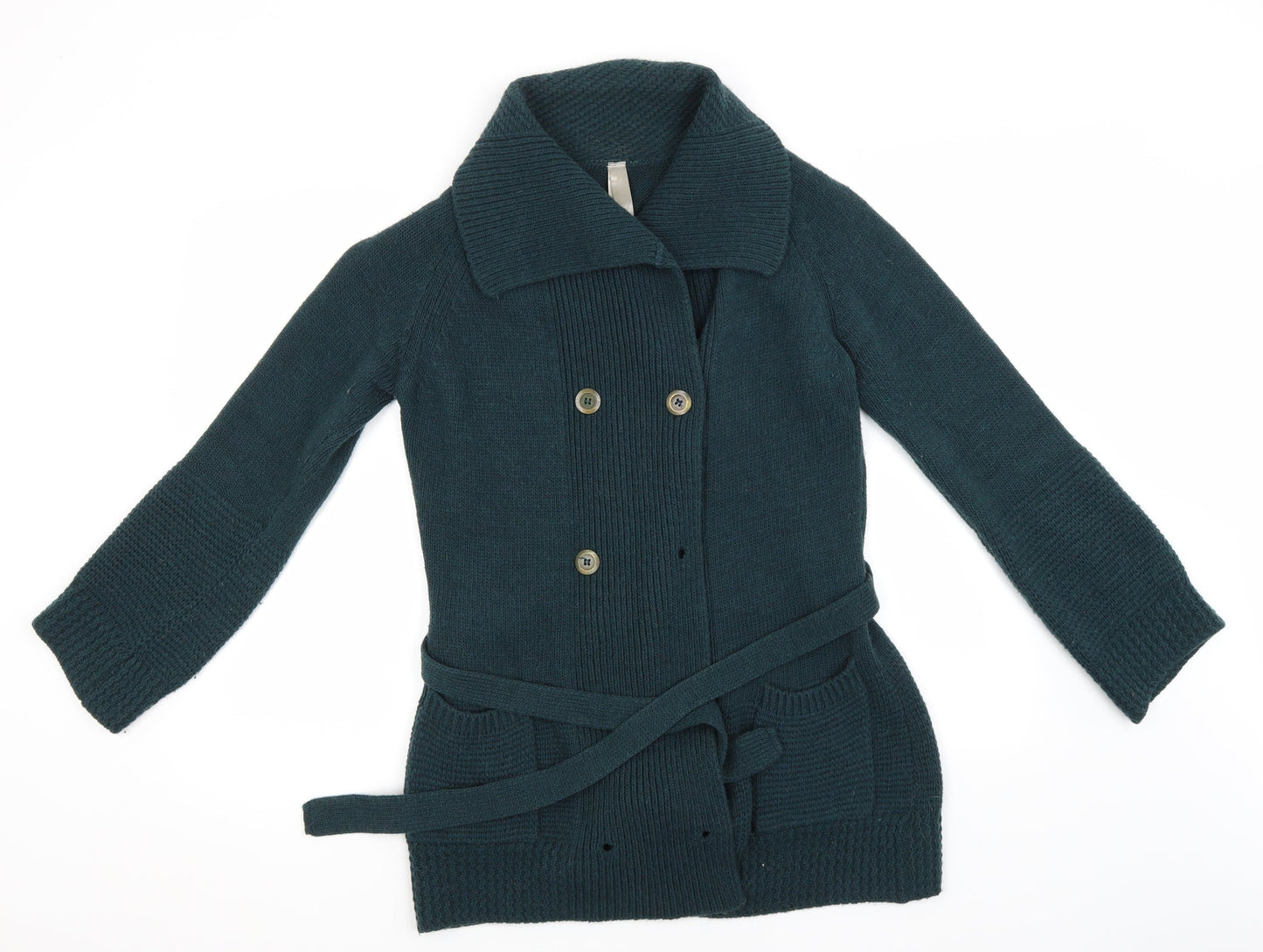 Womens UK Size 10 NEXT Grey Overcoat