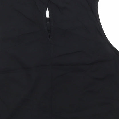 Womens UK Size 12 Divided Black Basic Tank