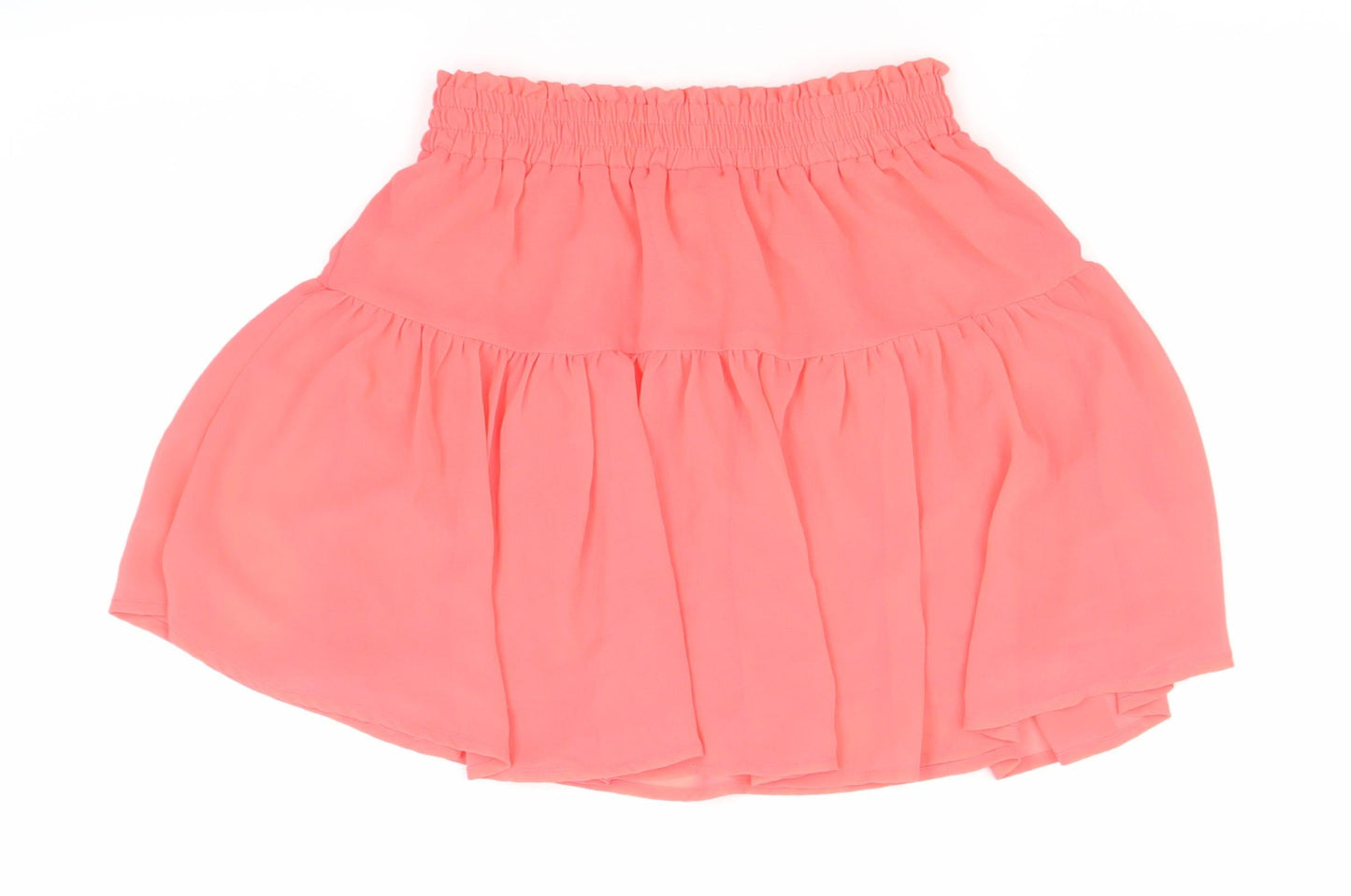 Divided Womens Red  Polyester A-Line Skirt Size 10