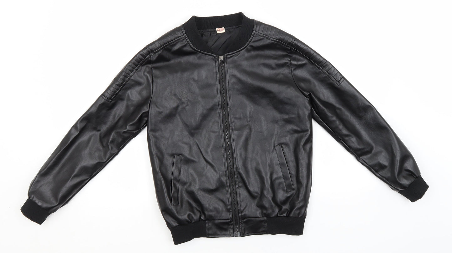 Womens UK Size  Preworn Black Jacket
