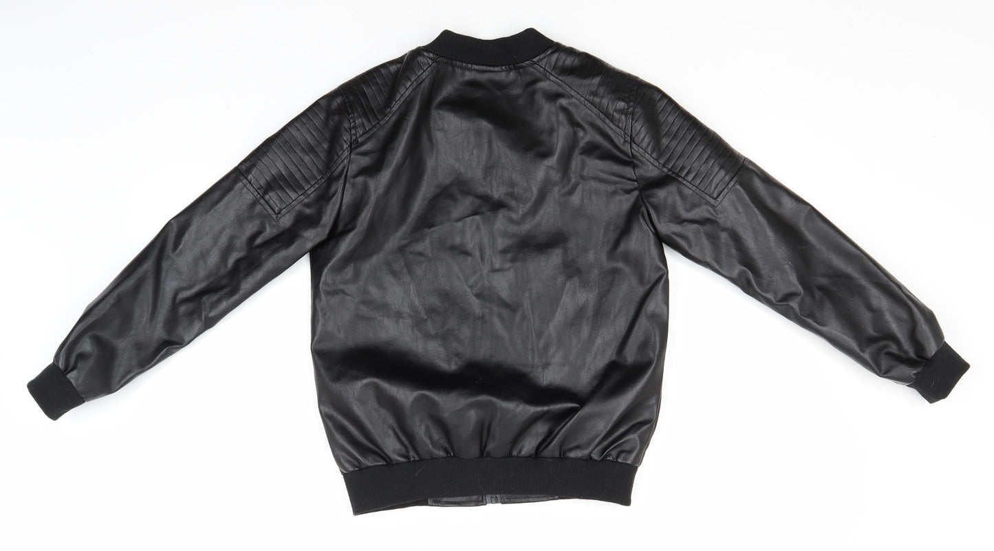 Womens UK Size  Preworn Black Jacket