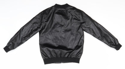 Womens UK Size  Preworn Black Jacket