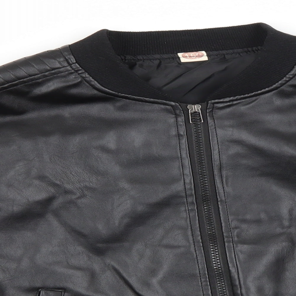 Womens UK Size  Preworn Black Jacket