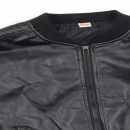 Womens UK Size  Preworn Black Jacket