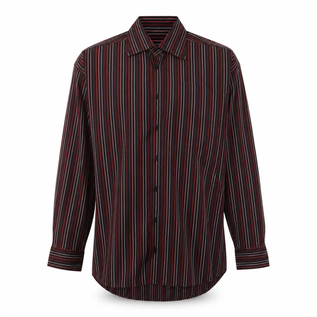 Mens UK Size 15 Ben Sherman Multicoloured  Button-Up Long Sleeve Casual Shirt
