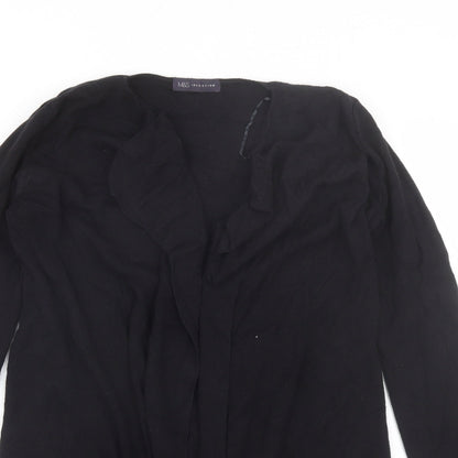 Womens UK Size S Marks and Spencer Black Cardigan Jumper