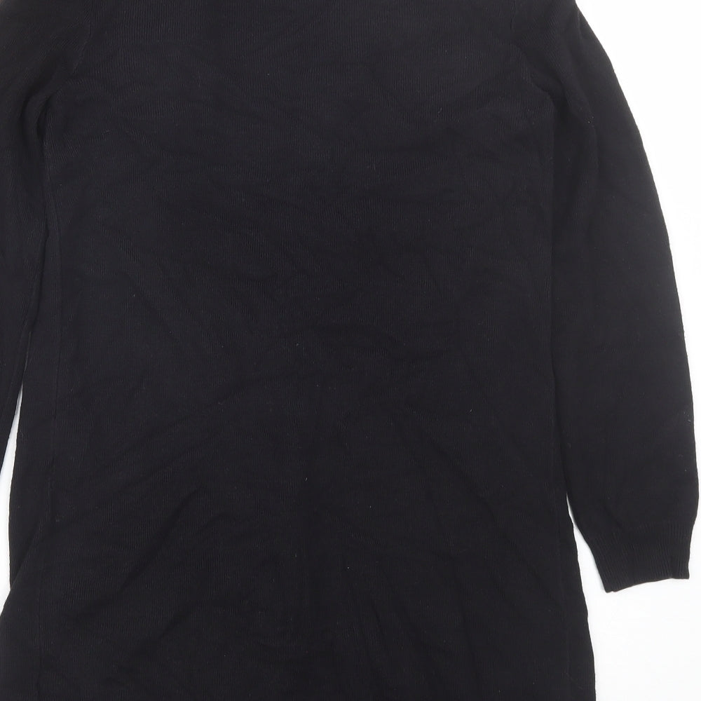 Womens UK Size S Marks and Spencer Black Cardigan Jumper