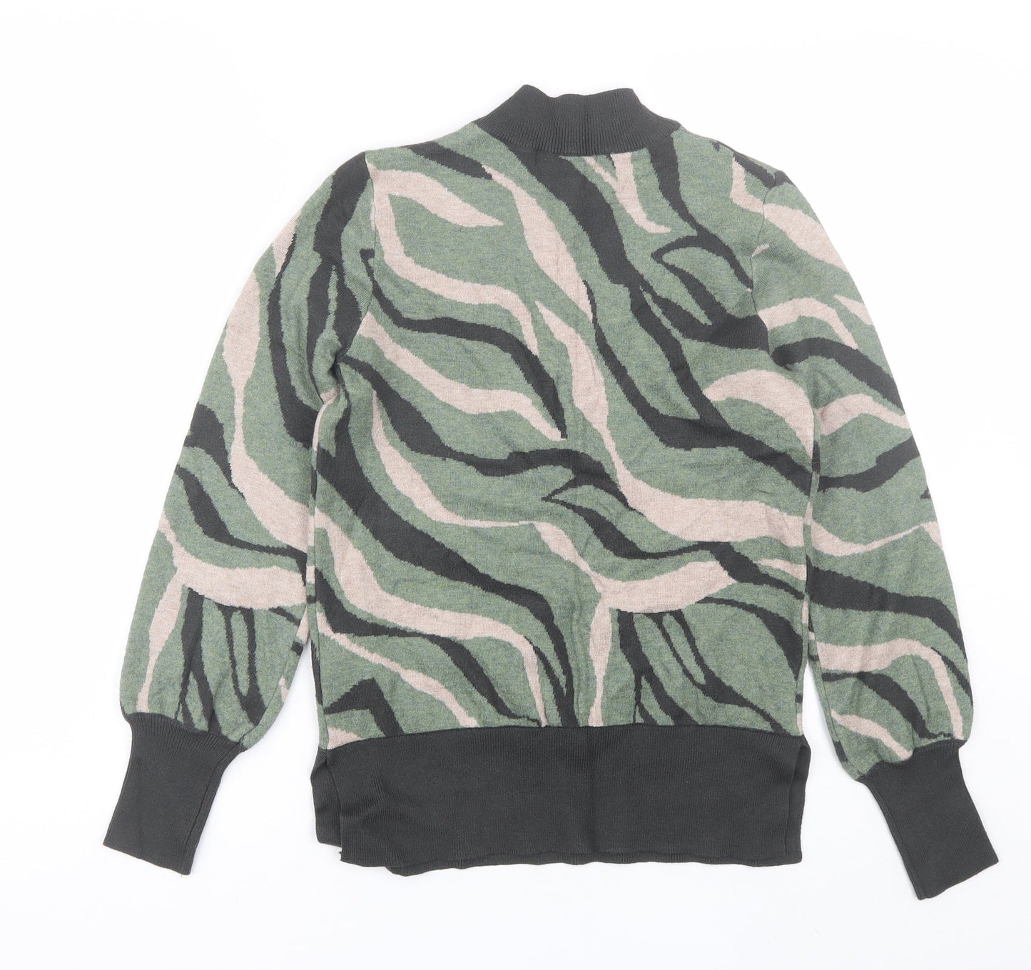 Womens UK Size S Marks and Spencer Green Pullover Jumper