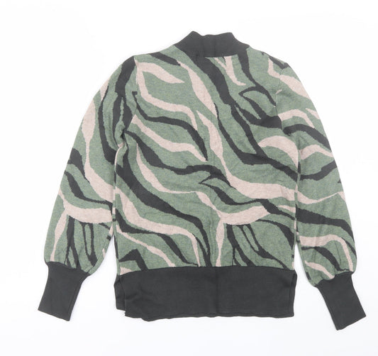 Womens UK Size S Marks and Spencer Green Pullover Jumper