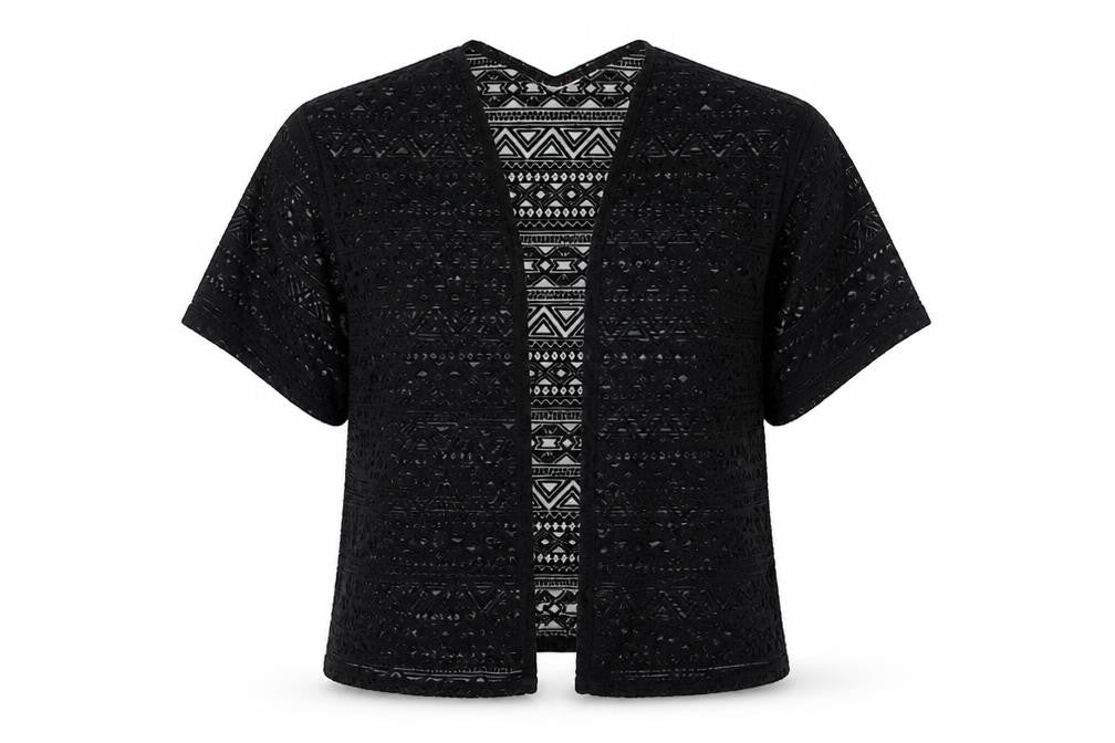 Womens UK Size 6 Preworn Black Basic Blouse
