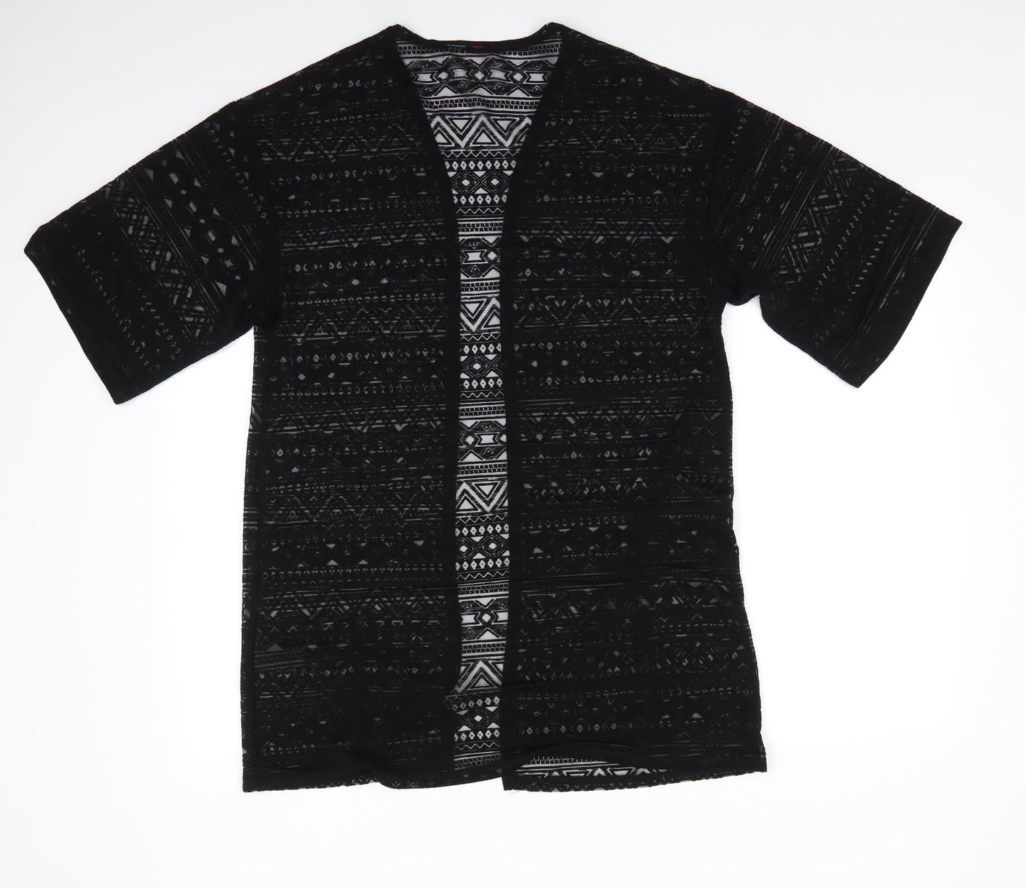 Womens UK Size 6 Preworn Black Basic Blouse
