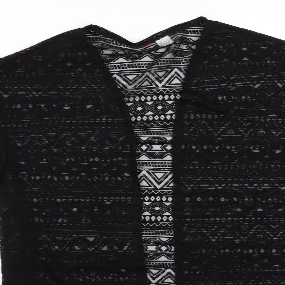 Womens UK Size 6 Preworn Black Basic Blouse