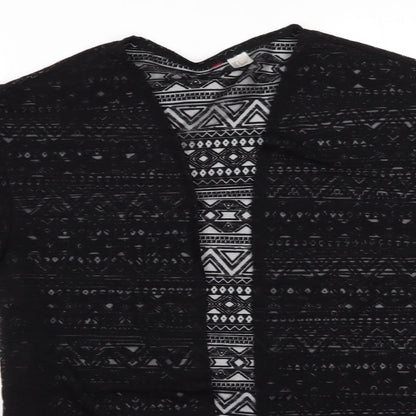 Womens UK Size 6 Preworn Black Basic Blouse