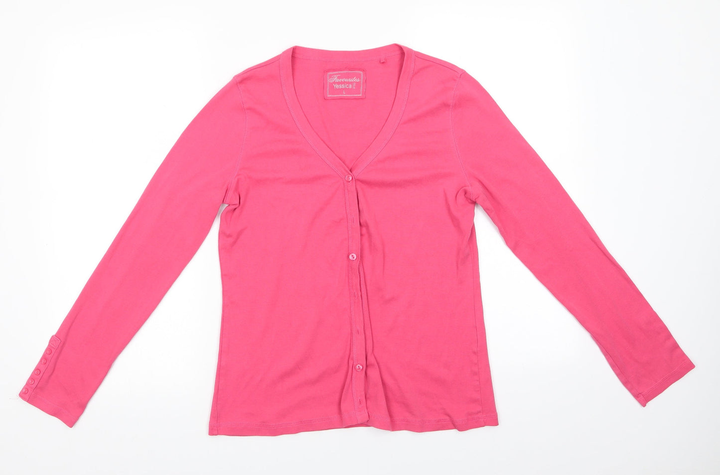 Womens UK Size L Yessica Pink Tunic T-Shirt