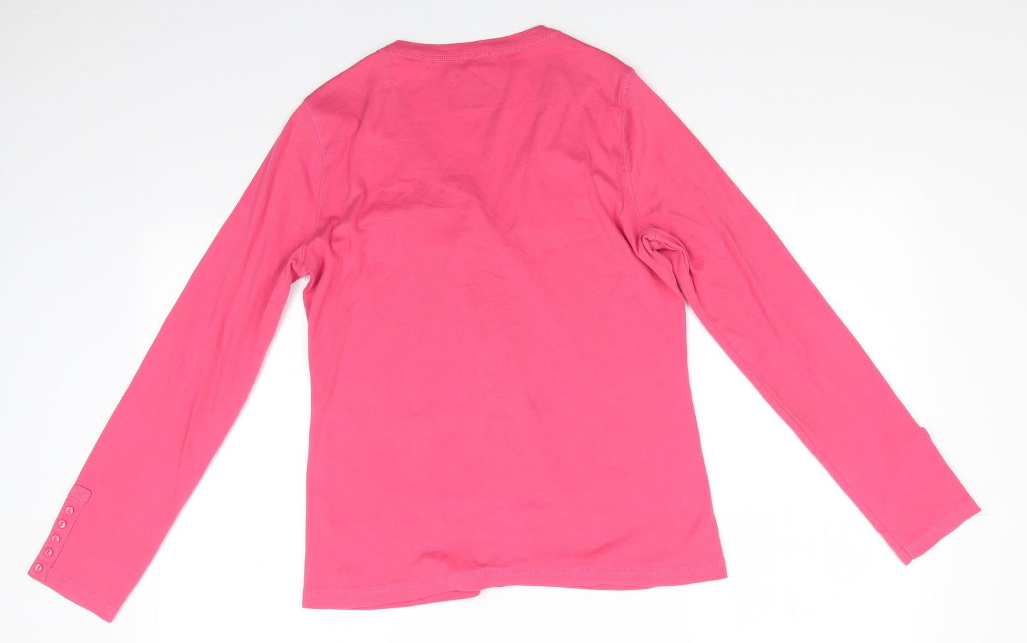 Womens UK Size L Yessica Pink Tunic T-Shirt