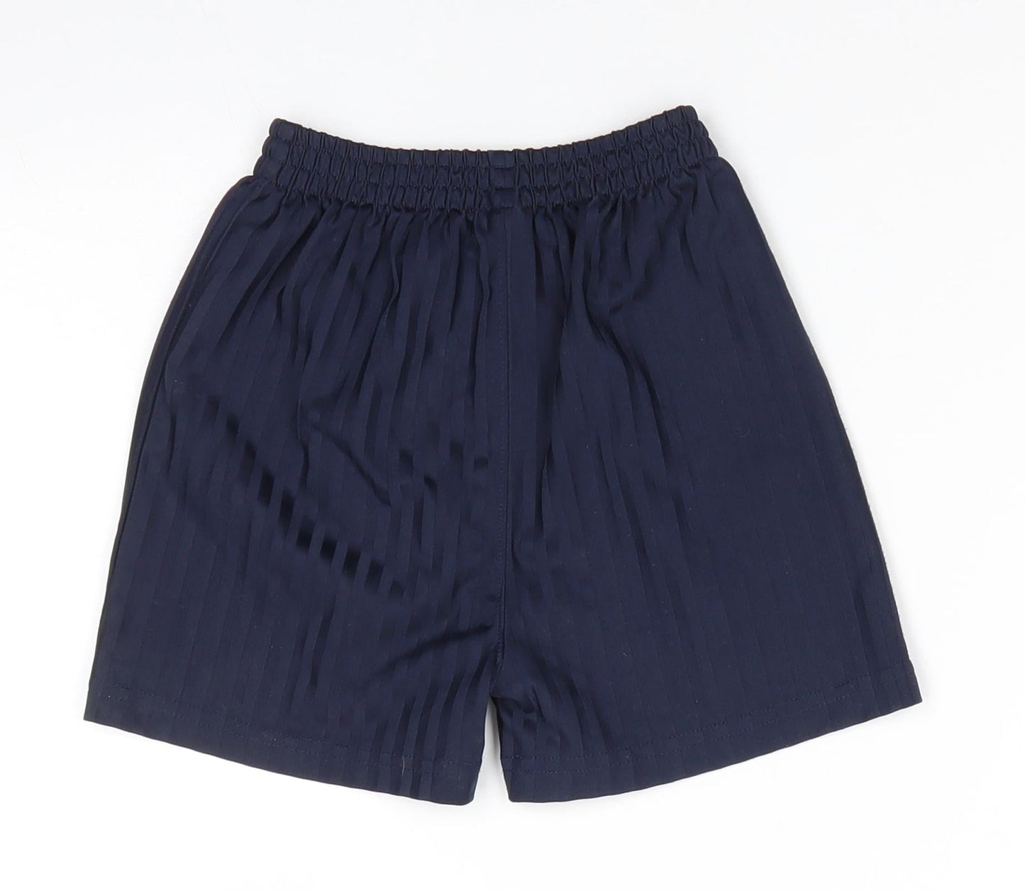 PEP & CO Boys Blue Striped Polyester Utility Shorts Size 3-4 Years  Regular  - Self colour stripe