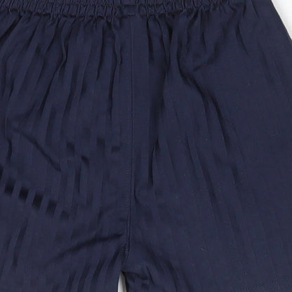 PEP & CO Boys Blue Striped Polyester Utility Shorts Size 3-4 Years  Regular  - Self colour stripe