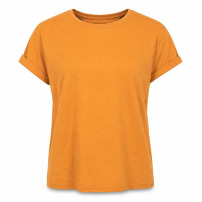 Womens UK Size L Divided Gold Basic T-Shirt