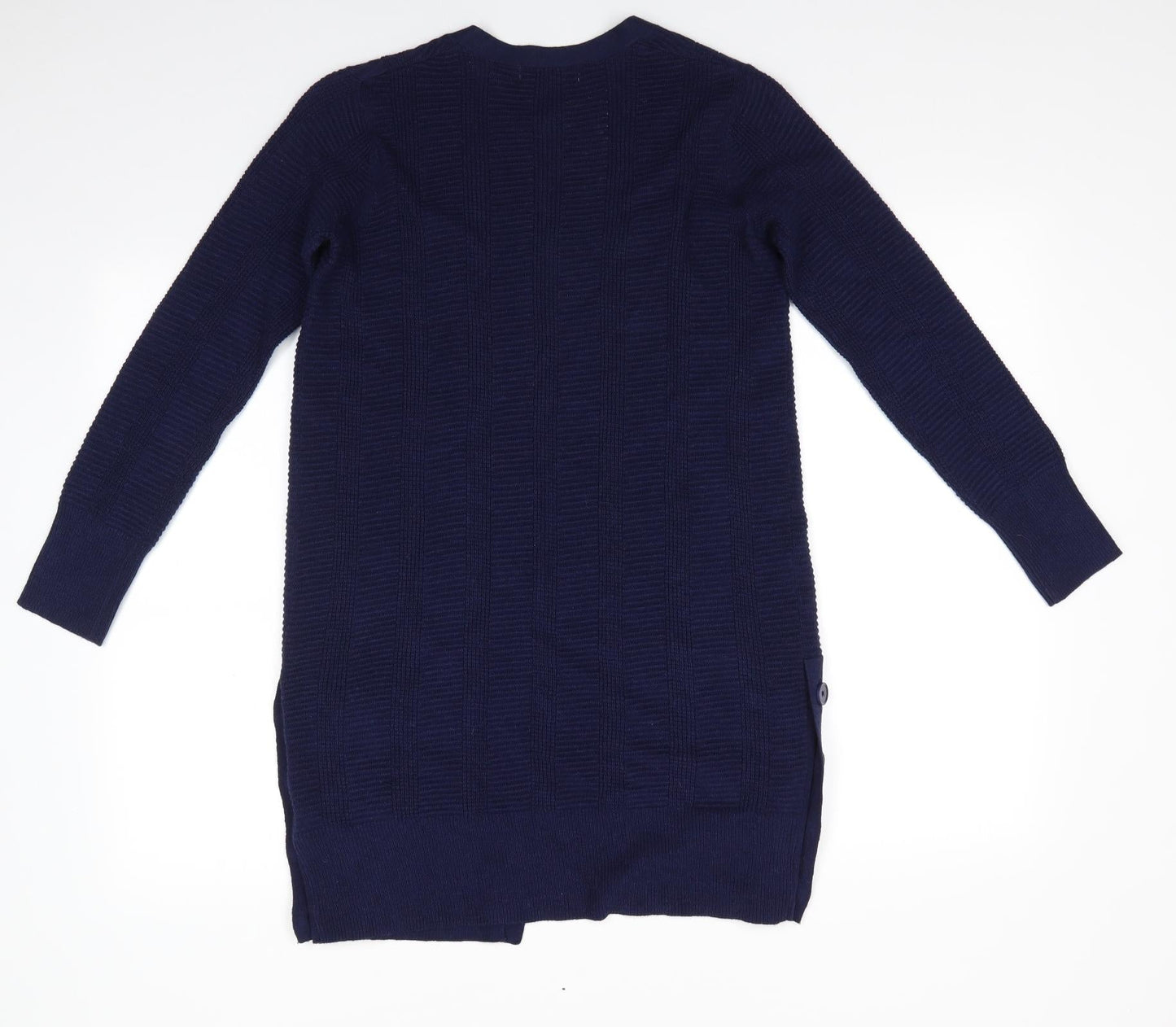 Womens UK Size 8 Per Una Blue Cardigan Jumper