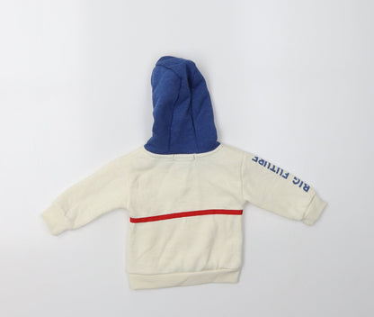 Primark Baby Ivory Striped  Pullover Jumper Size 3-6 Months
