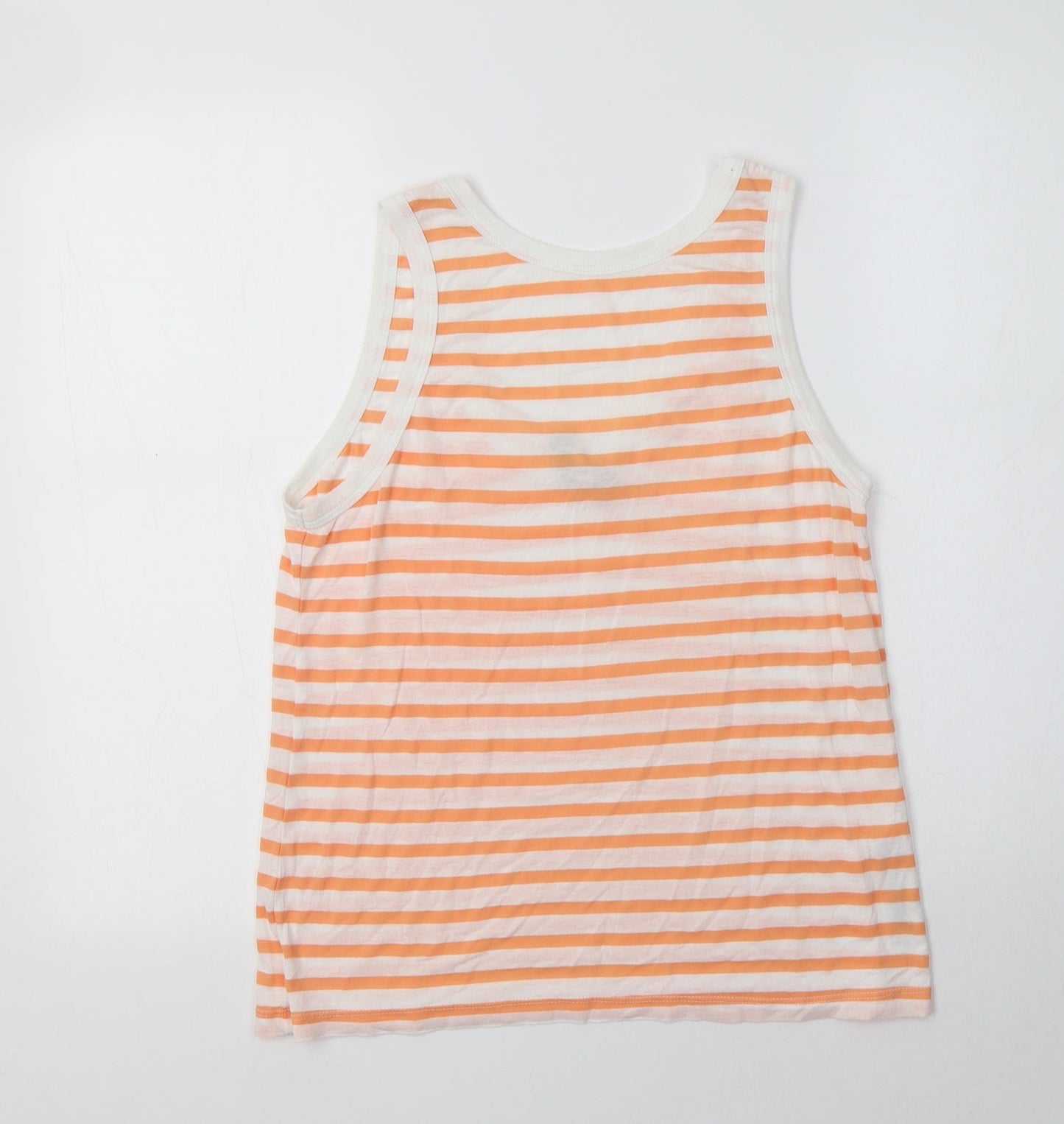 Womens UK Size 6 ASOS Orange Basic Tank