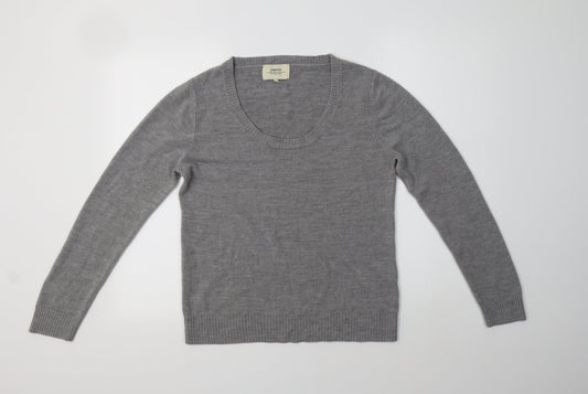 Womens UK Size 14 Papaya Grey Pullover Jumper